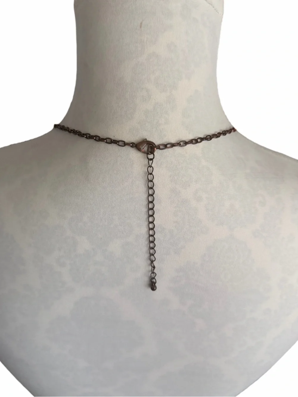 Statement Multi Strand Beaded Necklace | Coral & Burgundy Bib Necklace